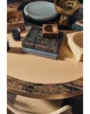 HK LIVING - Teak cube bowl small