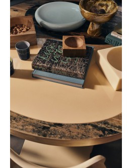 HK LIVING - Teak cube bowl small