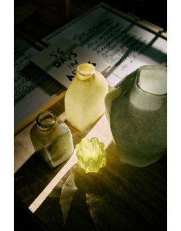 HK LIVING - Atelier glass vase small, pale green