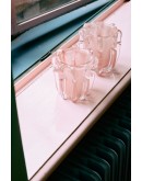 HK LIVING - Corolla candle holder soft pink