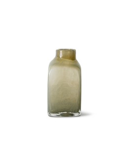 HK LIVING - Atelier glass vase small, pale green