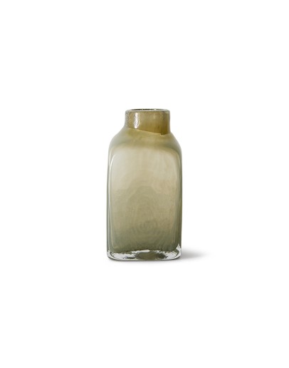 HK LIVING - Atelier glass vase small, pale green