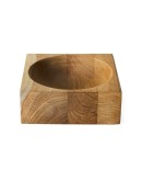 HK LIVING - Teak cube bowl small