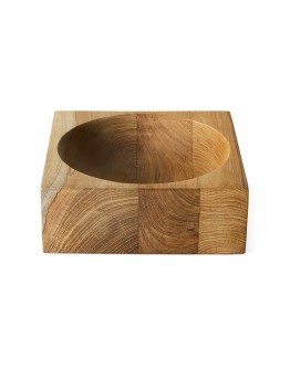 HK LIVING - Teak cube bowl small