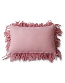 HK LIVING - Rugged woolen cushion pink 