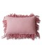 HK LIVING - Rugged woolen cushion pink 