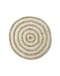 HK LIVING - Round bath mat cream, Ø120cm