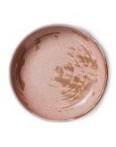 HK LIVING - Chef ceramics: deep plate rustic Pink, L HK LIVING - Chef ceramics: deep plate rustic Pink, L