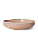 HK LIVING - Chef ceramics: deep plate rustic Pink, L HK LIVING - Chef ceramics: deep plate rustic Pink, L