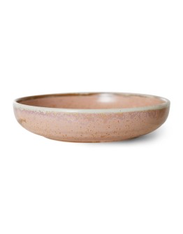 HK LIVING - Chef ceramics: deep plate rustic Pink, L
