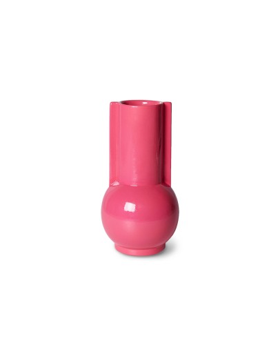 HK LIVING - Ceramic vase hot pink HK LIVING - Ceramic vase hot pink