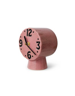HK LIVING - Retro ceramic clock Pink
