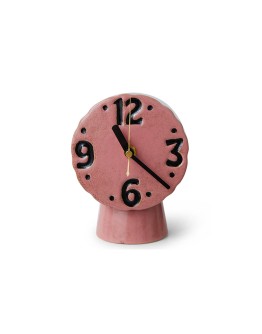 HK LIVING - Retro ceramic clock Pink