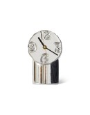 HK LIVING - Retro ceramic clock Chrome HK LIVING - Retro ceramic clock Chrome