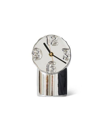 HK LIVING - Retro ceramic clock Chrome HK LIVING - Retro ceramic clock Chrome
