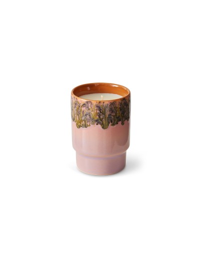 HK LIVING - 70s ceramics: small scented candle Miami HK LIVING - 70s ceramics: small scented candle Miami