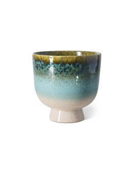 HK LIVING - Retro flower pot Lagoon