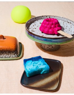 HK LIVING - 70s ceramics: bowl on base comet