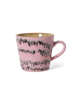 HK LIVING - 70s ceramics: cappuccino mug Bubble