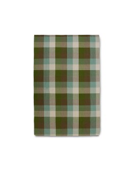HK LIVING - Vida check table cloth Mint/olive