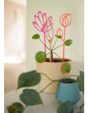 STUDIO HARM & ELKE - Acrylic flowers | Neon red/Neon orange/Pink