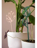 STUDIO HARM & ELKE - Acrylic flowers | Nude/Smoke/Darkgreen