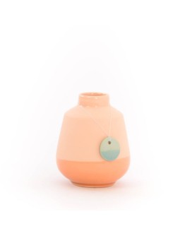 STUDIO HARM & ELKE - Dip vase | S | Orange 054