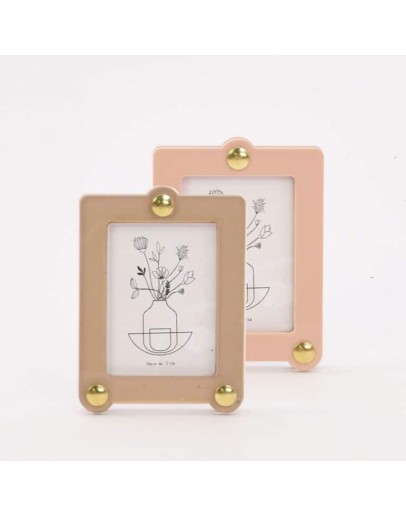 STUDIO HARM & ELKE - Photo frame | Small | Nude/smoke