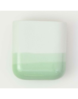 STUDIO HARM & ELKE - Dip wall vase | Short | Mint 071