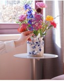HEINEN DELFTSBLAUW - Tulpenvaas cilinder - Orchidee - 16 cm