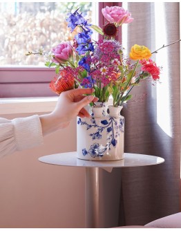 HEINEN DELFTSBLAUW - Tulpenvaas cilinder - Orchidee - 16 cm