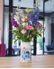 HEINEN DELFTSBLAUW - Melkbus vaas Wildbloemen Bloementuintje - Keramiek - 25,5 cm