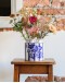 HEINEN DELFTSBLAUW - Tulpenvaas Cilinder Fair Florals - Keramiek - Delfts blauw - 15 cm