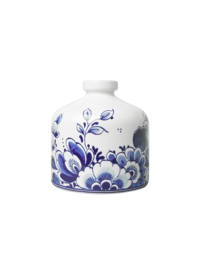 HEINEN DELFTSBLAUW - Vaas Bloem - Rond - Keramiek - 13 cm