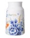 HEINEN DELFTSBLAUW - Melkbusvaas - Wildbloemen - 30cm