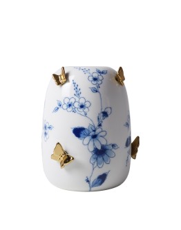 HEINEN DELFTSBLAUW - Vaas Vlindergoud 11 cm