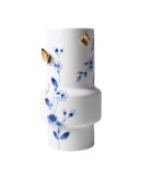 HEINEN DELFTSBLAUW - Vaas Vlindergoud 21 cm