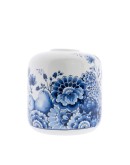 HEINEN DELFTSBLAUW - Vaas Fruit - Cabinet des Fleurs - Keramiek - 17 cm HEINEN DELFTSBLAUW - Vaas Fruit - Cabinet des Fleurs - Keramiek - 17 cm