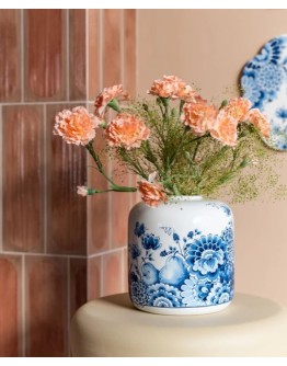 HEINEN DELFTSBLAUW - Vaas Fruit - Cabinet des Fleurs - Keramiek - 17 cm
