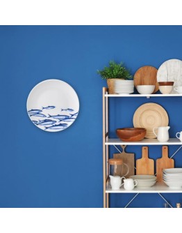 HEINEN DELFTSBLAUW - Wandbord Vissen