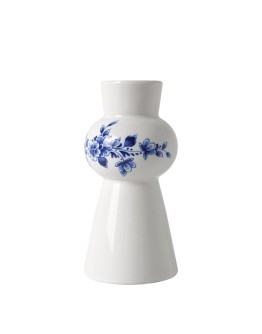 HEINEN DELFTSBLAUW - Kandelaar bol Bloem klein