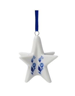 HEINEN DELFTSBLAUW - Kerstornament kerstster 3D