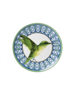 HEINEN DELFTSBLAUW - Wandbord Mandala kolibri