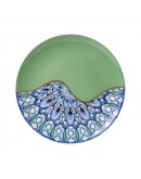 HEINEN DELFTSBLAUW - Wandbord Mandala groen