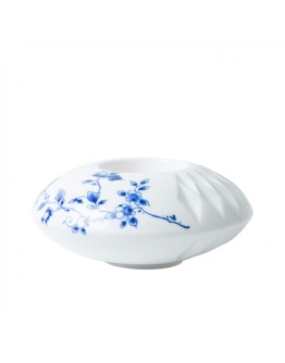 HEINEN DELFTSBLAUW - Blauw Vouw Waxinelichthouder
