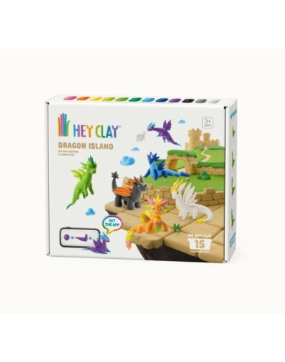 HEY CLAY - Dragon Island - 15 cans HEY CLAY - Dragon Island - 15 cans