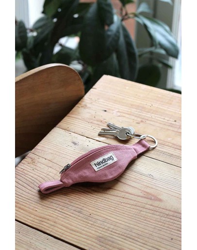 HINDBAG - CÔME Keyring Pink blush