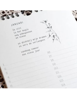 HOPE & JOY - Verjaardagskalender