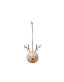HOPTIMIST - Reindeer Ornament - Set van 2 stuks - Latte HOPTIMIST - Reindeer Ornament - Set van 2 stuks - Latte