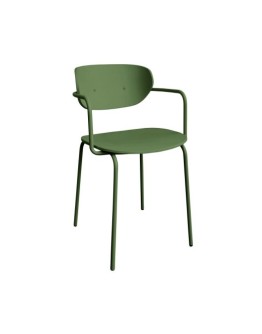 HÜBSCH - Arch Dining Chair Green - SHOWROOM SALE